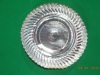 FOAB Disposable Silver Paper Plate